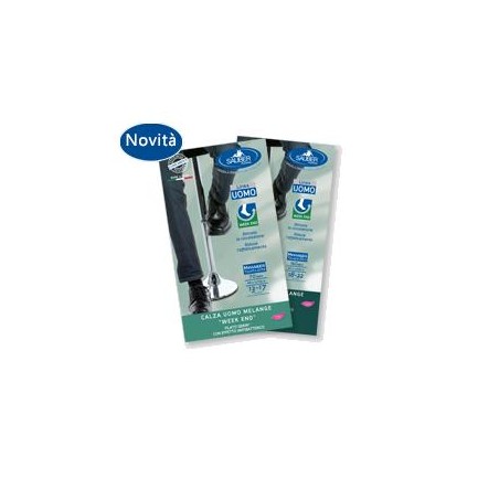 Desa Pharma Calza Uomo Melange 70 Denari Taglia Grande Jeans Chiaro