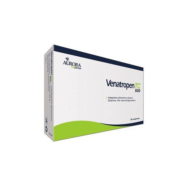 Aurora Biofarma Venatropen Tc 600 24 Compresse Aurora Biofarma Venatropen Tc 600 24 Compresse