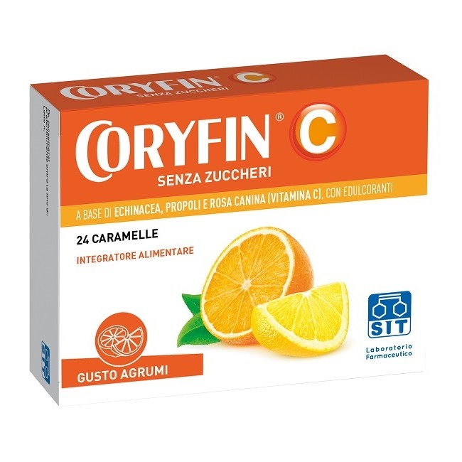 SIT Laboratorio Farmaceutico Coryfin C Senza Zucchero Agrumi 48 G