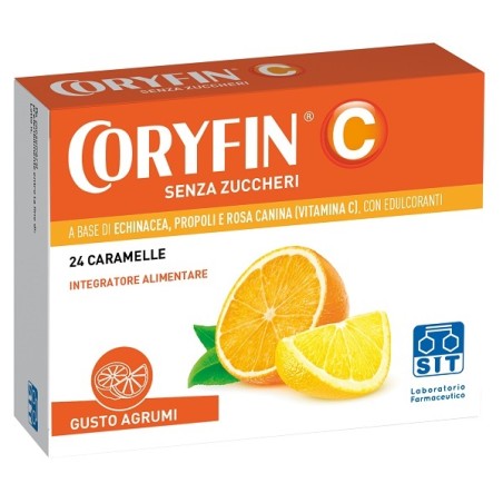 SIT Laboratorio Farmaceutico Coryfin C Senza Zucchero Agrumi 48 G
