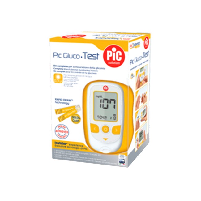 Pikdare Pic Glucotest Kit Glucometro