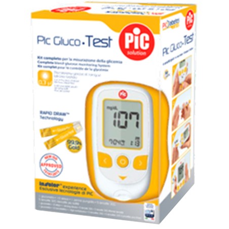 Pikdare Pic Glucotest Kit Glucometro Pikdare Pic Glucotest Kit Glucometro