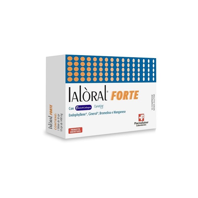 PHARMASUISSE LABORATORIES Ialoral Forte 10 Compresse