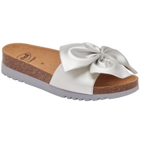 Scholl Calzatura Bowy 2,0 Laminated Synthetic W Silver 39