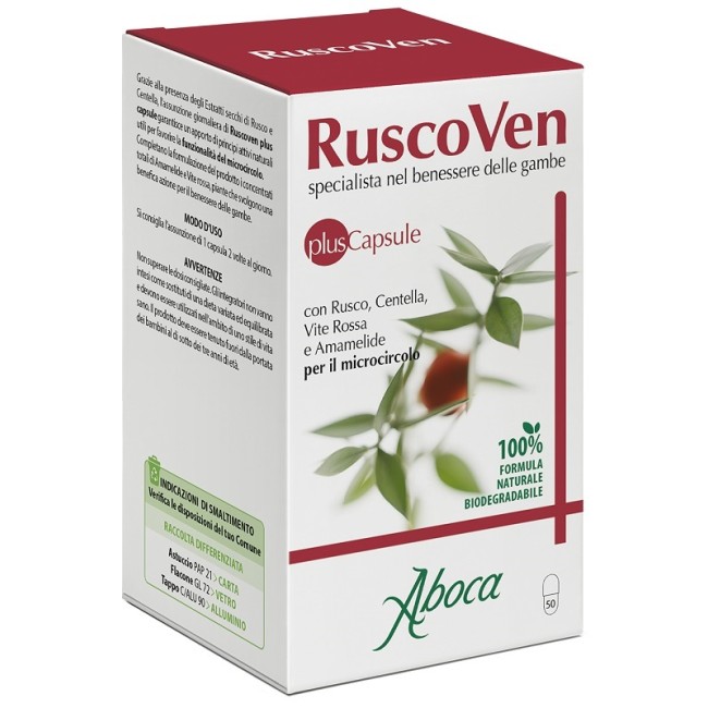 Aboca Ruscoven Plus 50 Capsule