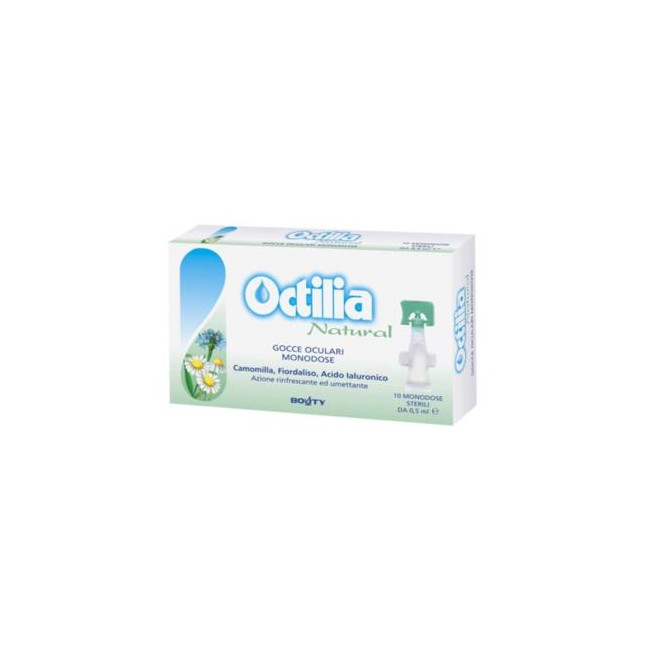 Octilia Natural Gocce oculari monodose rinfrescanti e idratanti 10 x 0, 5ml