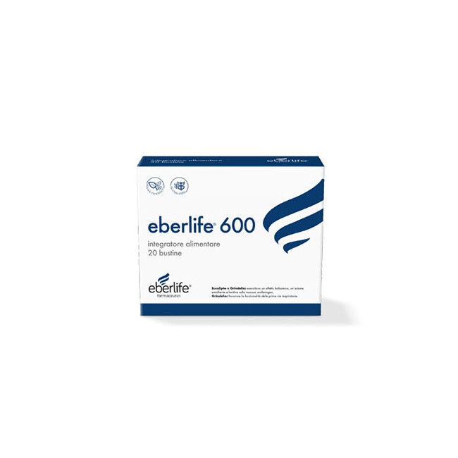 EBERLIFE FARMACEUTICI Eberlife 600 20 Bustine EBERLIFE FARMACEUTICI Eberlife 600 20 Bustine