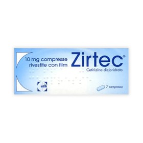 Ucb Pharma Zirtec 10 Mg Compresse Rivestite Con Film Cetirizina Dicloridrato