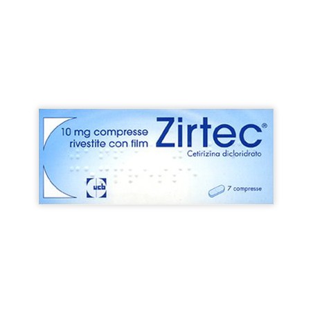 Ucb Pharma Zirtec 10 Mg Compresse Rivestite Con Film Cetirizina Dicloridrato Ucb Pharma Zirtec 10 Mg Compresse Rivestite Con Film Cetirizina Dicloridrato