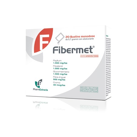 Pharmextracta Fibermet 20 Bustine Pharmextracta Fibermet 20 Bustine