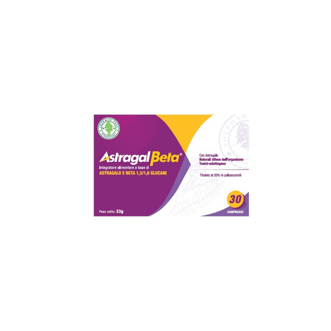 ShermanTree Nutraceuticals Astragal Beta 500+300 Mg 30 Compresse ShermanTree Nutraceuticals Astragal Beta 500+300 Mg 30 Compresse