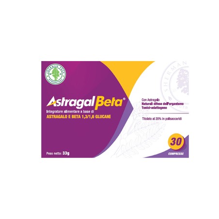 ShermanTree Nutraceuticals Astragal Beta 500+300 Mg 30 Compresse ShermanTree Nutraceuticals Astragal Beta 500+300 Mg 30 Compresse