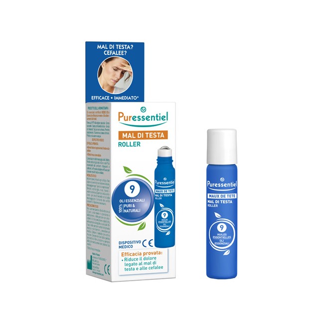 Alloga Italia Puressentiel Roller Mal Di Testa Ai 9 Oli Essenziali 5 Ml Alloga Italia Puressentiel Roller Mal Di Testa Ai 9 Oli Essenziali 5 Ml