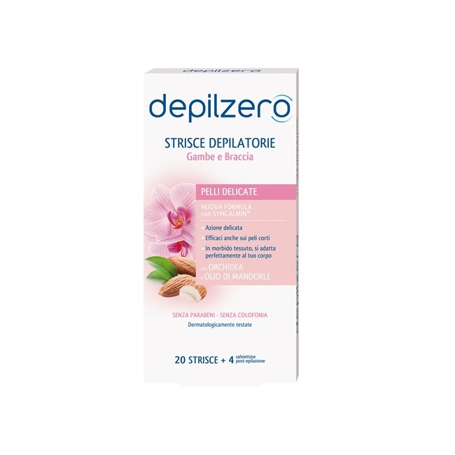 Conter Depilzero Strisce Gambe Braccia 20 Pezzi