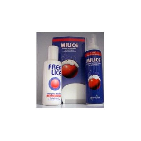 Milice + Freelice Trattamento anti pidocchi con pettine Milice + Freelice Trattamento anti pidocchi con pettine