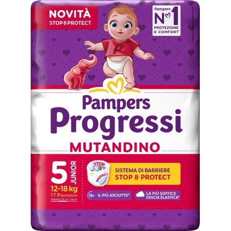 Fater Pampers Progressi Mutandina Junior 17 Pezzi Fater Pampers Progressi Mutandina Junior 17 Pezzi