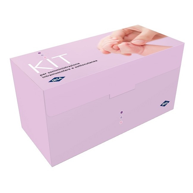 IBSA Farmaceutici Kit Di Somministrazione Sottocutanea E Intramuscolare Pleyris 14 Siringhe 2ml Luer Lock Cono Centrale + 14 Agh