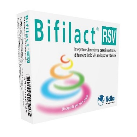 Fidia Farmaceutici Bifilact Rsv 30 Capsule Fidia Farmaceutici Bifilact Rsv 30 Capsule