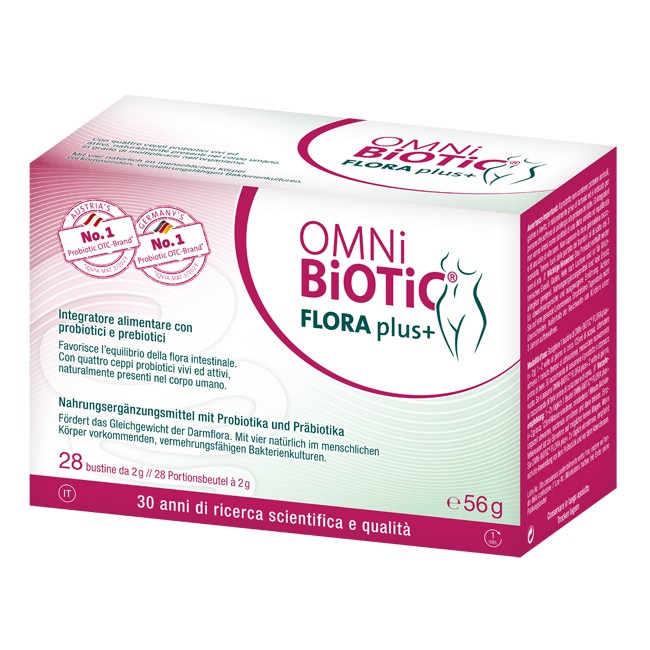 Institut Allergosan Omni Biotic Flora Plus+ 28 Bustine Da 2 G Institut Allergosan Omni Biotic Flora Plus+ 28 Bustine Da 2 G