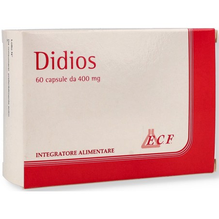 E. C. F. Energie Chimico Farmaceutiche Didios Integratore Alimentare Blister 60 Capsule 24 G E. C. F. Energie Chimico Farmaceutiche Didios Integratore Alimentare Blister 60 Capsule 24 G