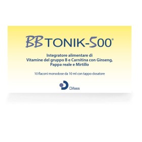Difass International Bbtonik 500 10 Flaconi 10 Ml