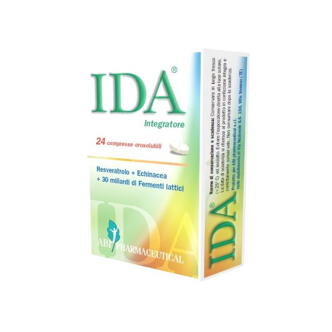 ABI Pharmaceutical Ida 24 Compresse Orosolubili Divisibili