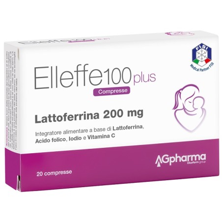 Agpharma Elleffe 100 Plus 20 Compresse Agpharma Elleffe 100 Plus 20 Compresse