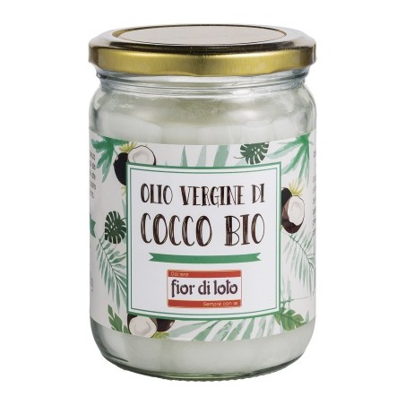 PROBIOS Srl SOCIETA' BENEFIT Fior Di Loto Olio Vergine Di Cocco Bio 450 Ml PROBIOS Srl SOCIETA' BENEFIT Fior Di Loto Olio Vergine Di Cocco Bio 450 Ml