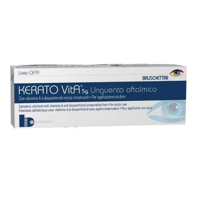 Bruschettini Unguento Oftalmico Kerato Vita 5 G
