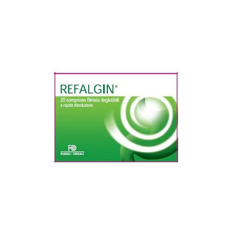 Farma-Derma Refalgin 20 Compresse Filmate Deglutibili Farma-Derma Refalgin 20 Compresse Filmate Deglutibili