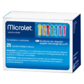 Ascensia Diabetes Care Lancette Pungidito Per Dispositivo Microlet 25 Pezzi