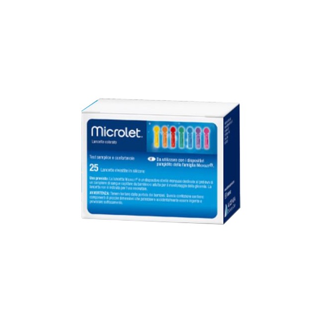 Ascensia Diabetes Care Lancette Pungidito Per Dispositivo Microlet 25 Pezzi