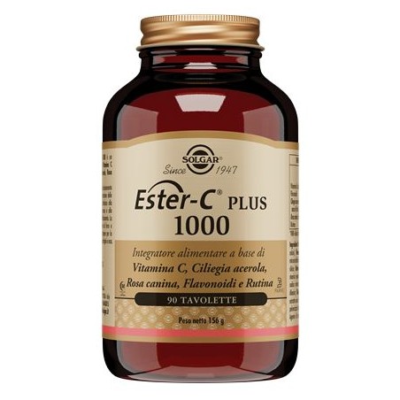 Solgar Ester C Plus 1000 90 Tavolette Solgar Ester C Plus 1000 90 Tavolette