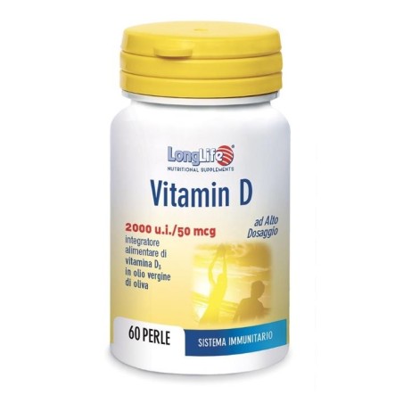 Longlife Vitamin D 2000 Ui 60 Perle Longlife Vitamin D 2000 Ui 60 Perle