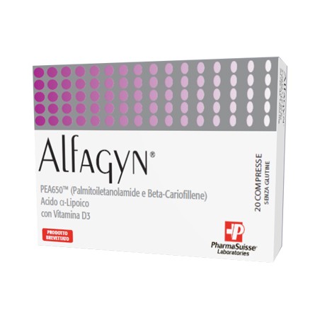 PHARMASUISSE LABORATORIES Alfagyn 20 Compresse PHARMASUISSE LABORATORIES Alfagyn 20 Compresse