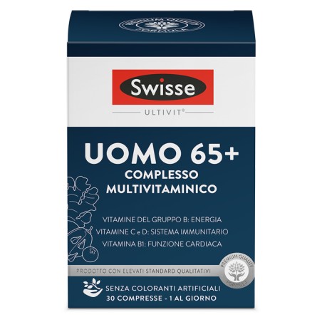 Health and Happiness Swisse Uomo 65+ Complesso Multivitaminico 30 Compresse Health and Happiness Swisse Uomo 65+ Complesso Multivitaminico 30 Compresse