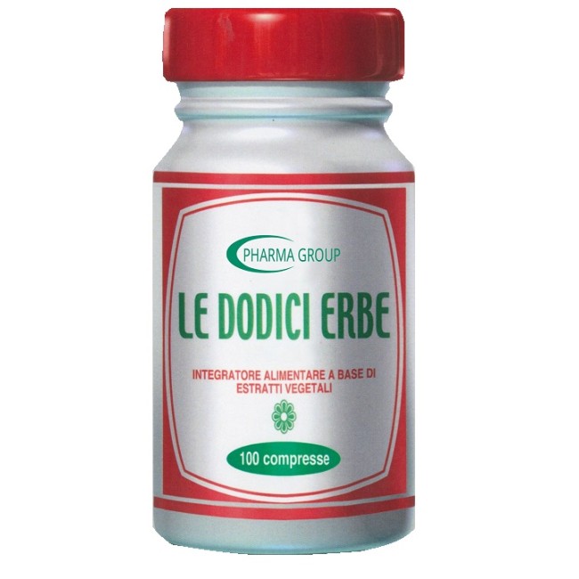 Pharma Group Le Dodici Erbe 100 Tavolette