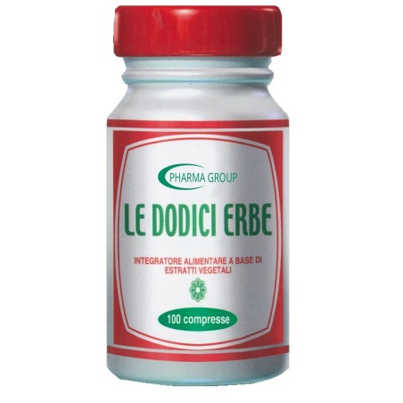 Pharma Group Le Dodici Erbe 100 Tavolette