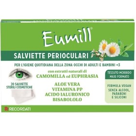 Recordati Eumill Salviette Perioculari 20 Pezzi