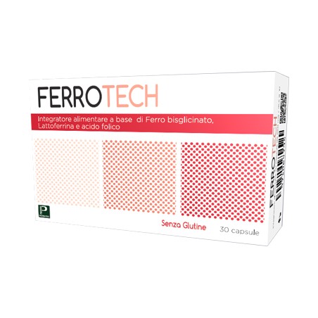 Piemme Pharmatech Ferrotech 30 Capsule Da 550mg Piemme Pharmatech Ferrotech 30 Capsule Da 550mg