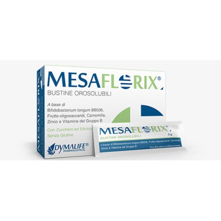 Dymalife Pharmaceutical Mesaflorix 14 Bustine Orosolubili Dymalife Pharmaceutical Mesaflorix 14 Bustine Orosolubili