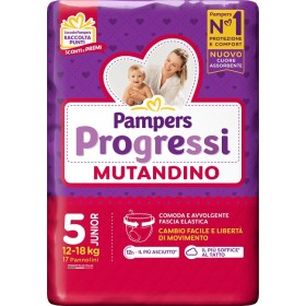 Fater Pampers Progretgtgi Mutandino Cp Tg5 Junior 17 Pezzi