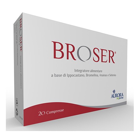 Aurora Biofarma Broser 20 Compresse Aurora Biofarma Broser 20 Compresse