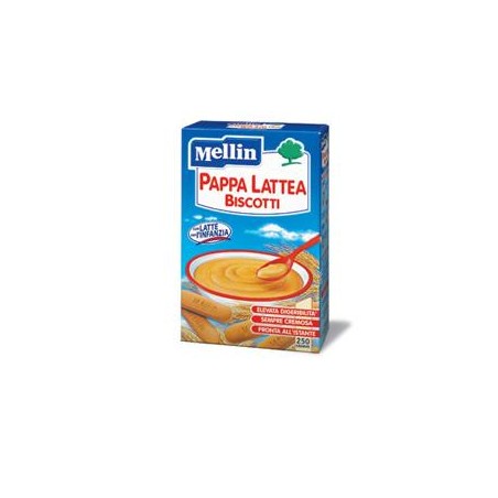 Mellin pappa latte biscotti 250 g nuovo formato