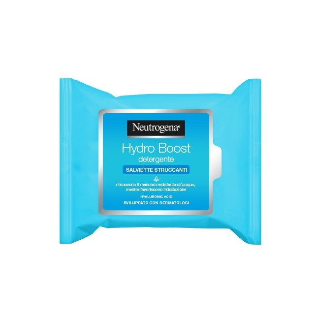 Johnson & Johnson Neutrogena Hydro Boost Salviette Struccanti 25 Pezzi Johnson & Johnson Neutrogena Hydro Boost Salviette Struccanti 25 Pezzi