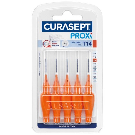 Curasept Proxi T14 Arancio/orange 5 Pezzi Curasept Proxi T14 Arancio/orange 5 Pezzi