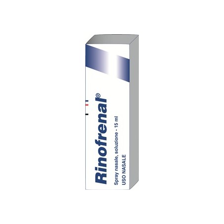 Rinofrenal 4% + 0,2% Spray nasale per rinite allergica acuta e cronica 15 ml Rinofrenal 4% + 0,2% Spray nasale per rinite allergica acuta e cronica 15 ml