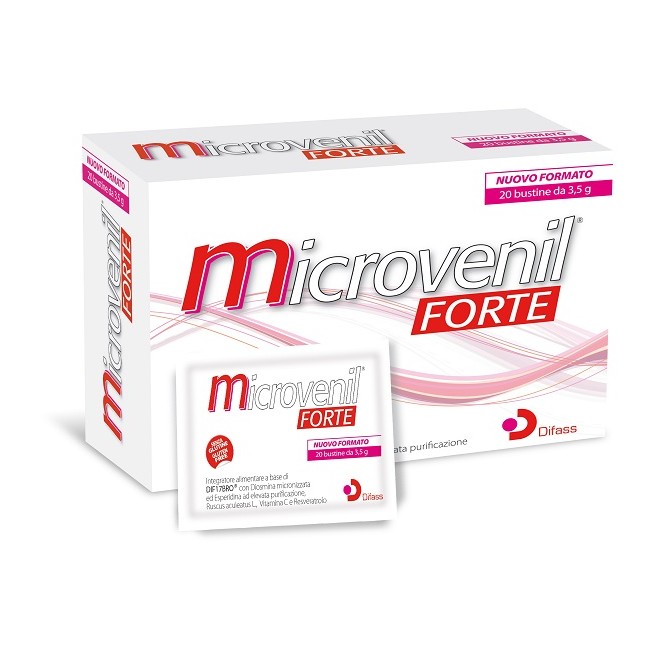 Difass International Microvenil Forte 20 Bustine Da 3,5 G