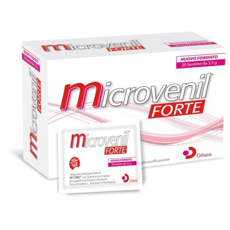 Difass International Microvenil Forte 20 Bustine Da 3,5 G Difass International Microvenil Forte 20 Bustine Da 3,5 G