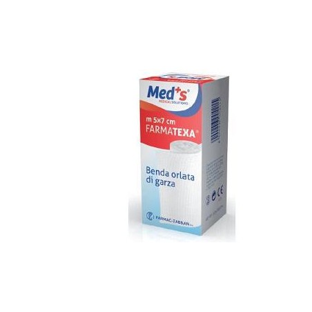Farmac-Zabban Benda Meds Farmatexa Auricolare Orlata 12/8 Cm2x5m Farmac-Zabban Benda Meds Farmatexa Auricolare Orlata 12/8 Cm2x5m